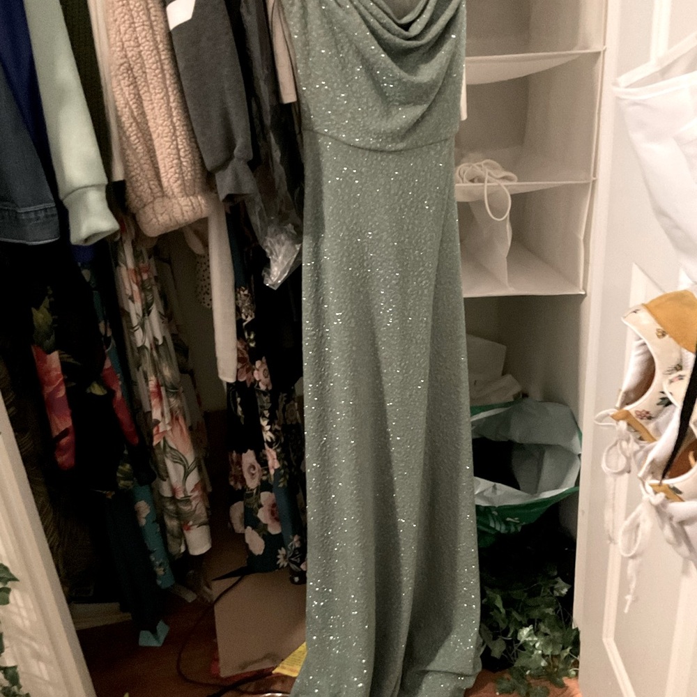 Sage green Windsor dress (Formal event/prom)